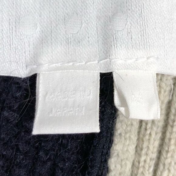 Base Mark Wool Multi Knot Cardigan Made in Japan - Picture 3 of 9